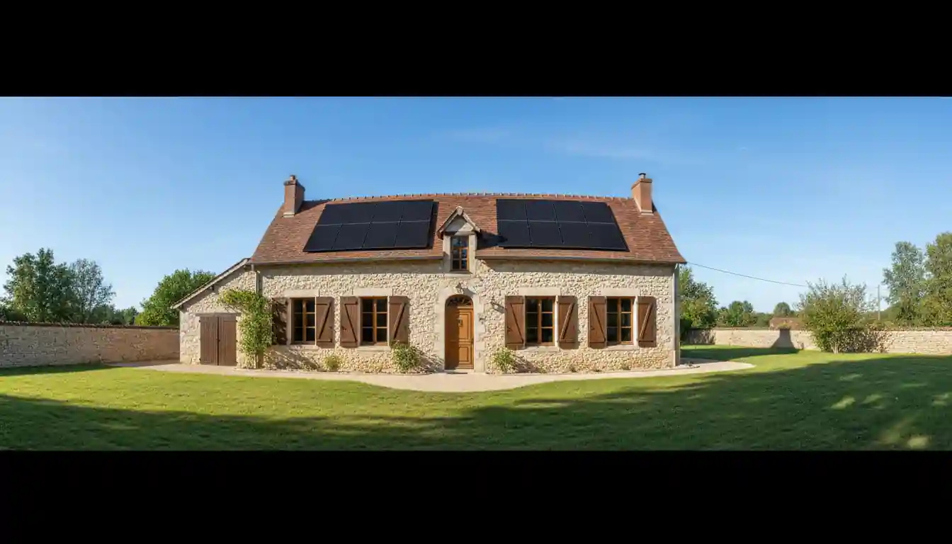 Installation de Panneaux Solaires à La Sauve, Le Bourg