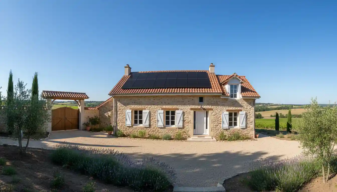 Installation de Panneaux Solaires à La Sauve, Terrefort