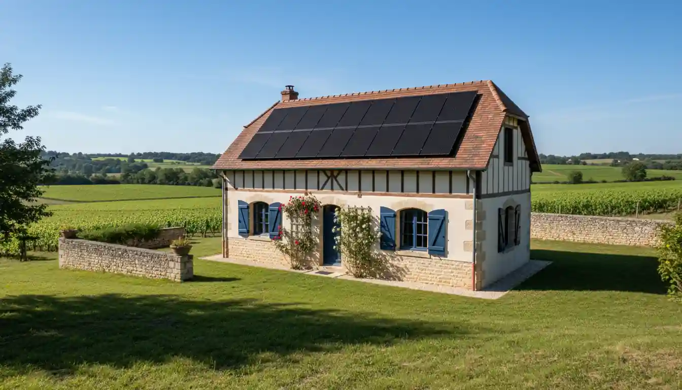 Installation de Panneaux Solaires à La Sauve, Tuquet